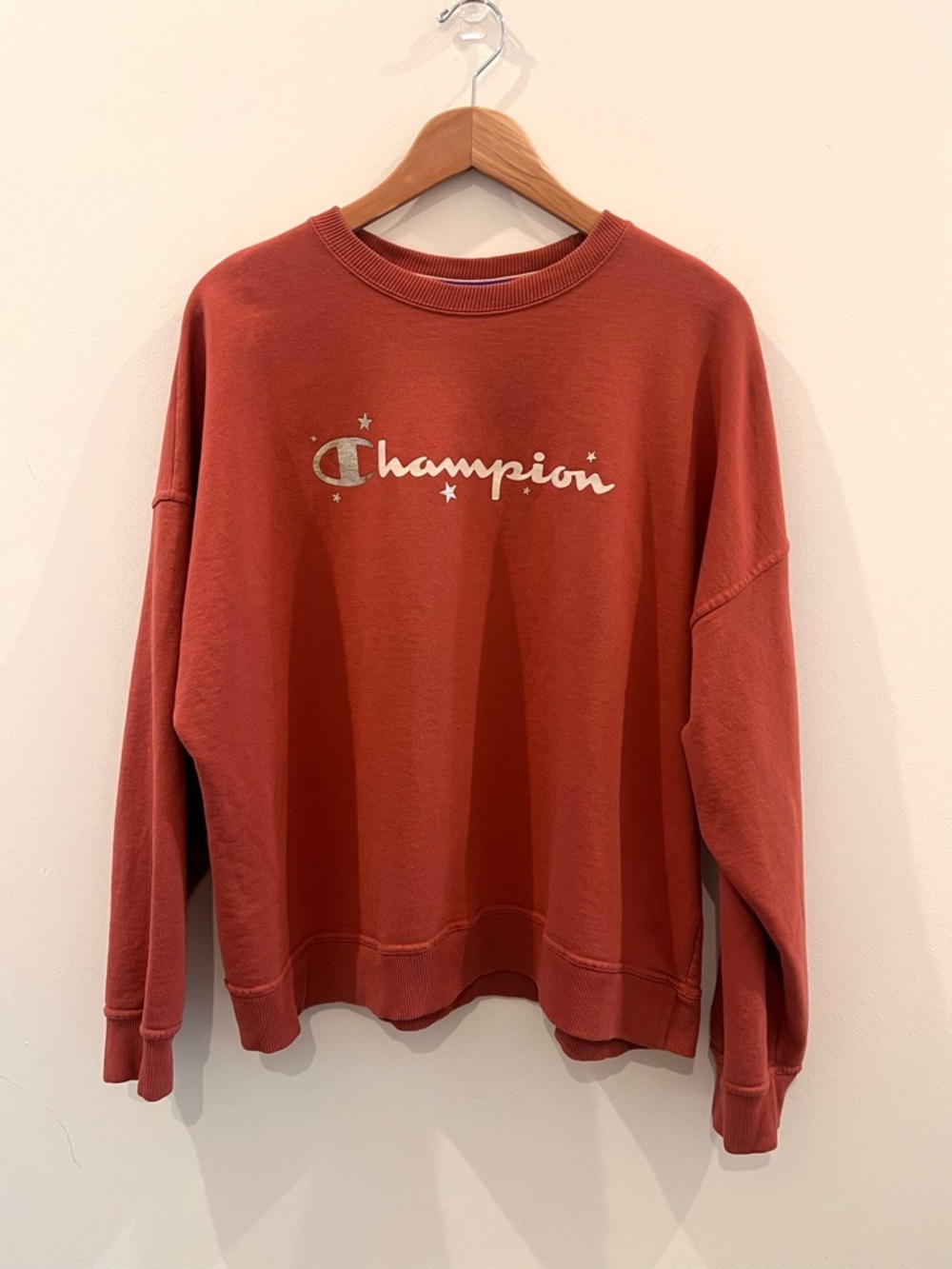 Champion Oversized Crewneck Sweatshirt Size 2XL